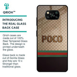 High End Fashion Glass case for Poco X3 Pro