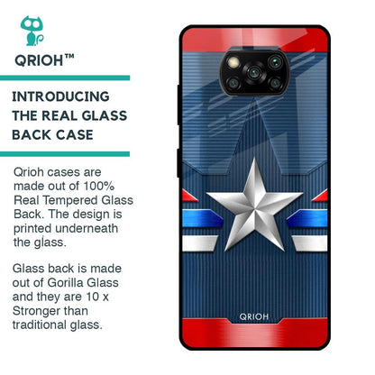 Brave Hero Glass Case for Poco X3 Pro