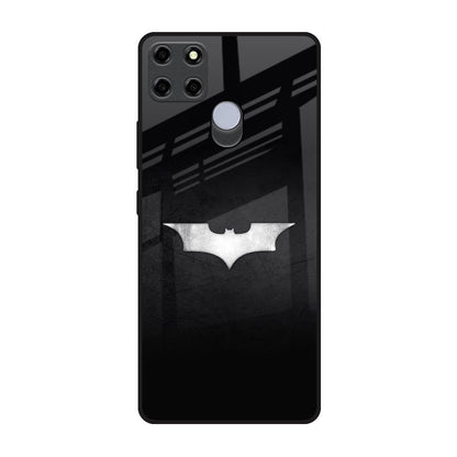 Super Hero Logo Realme C25 Glass Back Cover Online