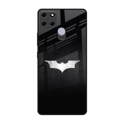 Super Hero Logo Realme C25 Glass Back Cover Online