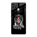 Dark Secret Realme C25 Glass Back Cover Online