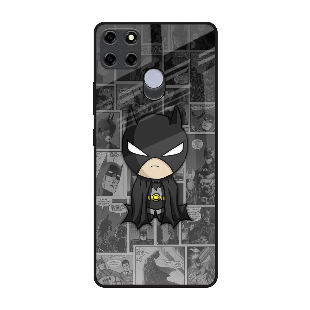 Cartoon Art Realme C25 Glass Back Cover Online