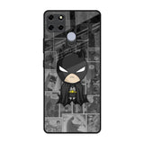 Cartoon Art Realme C25 Glass Back Cover Online