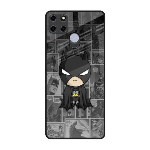 Cartoon Art Realme C25 Glass Back Cover Online