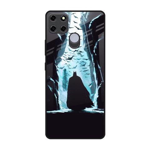 Dark Man In Cave Realme C25 Glass Back Cover Online