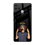 Punjabi Singer Poster Realme C25 Glass Back Cover Online