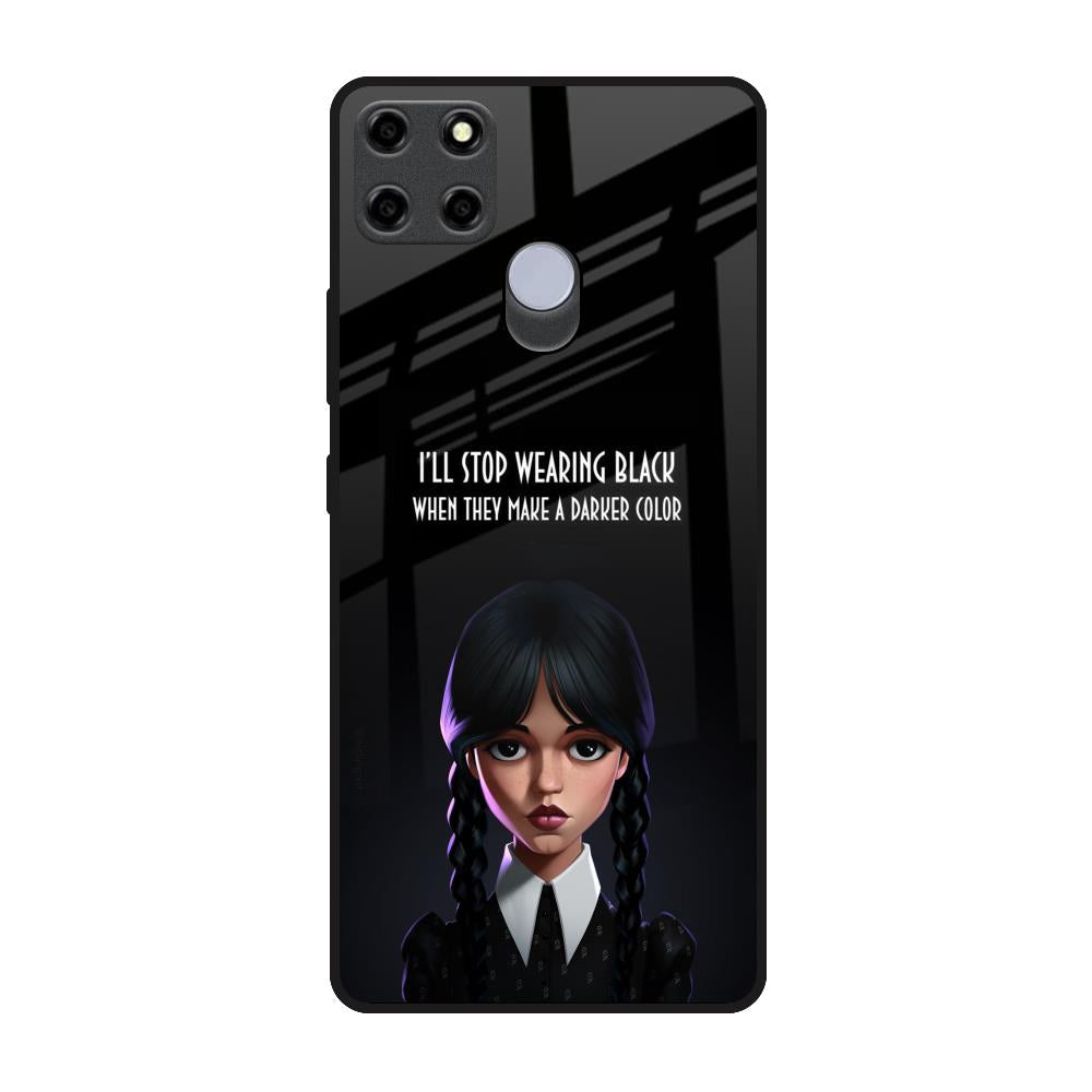 Aesthetic Digital Art Realme C25 Glass Back Cover Online