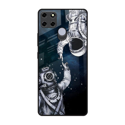 Astro Connect Realme C25 Glass Back Cover Online