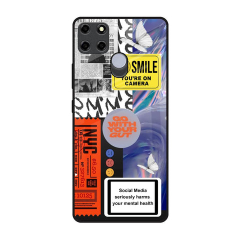 Smile for Camera Realme C25 Glass Back Cover Online