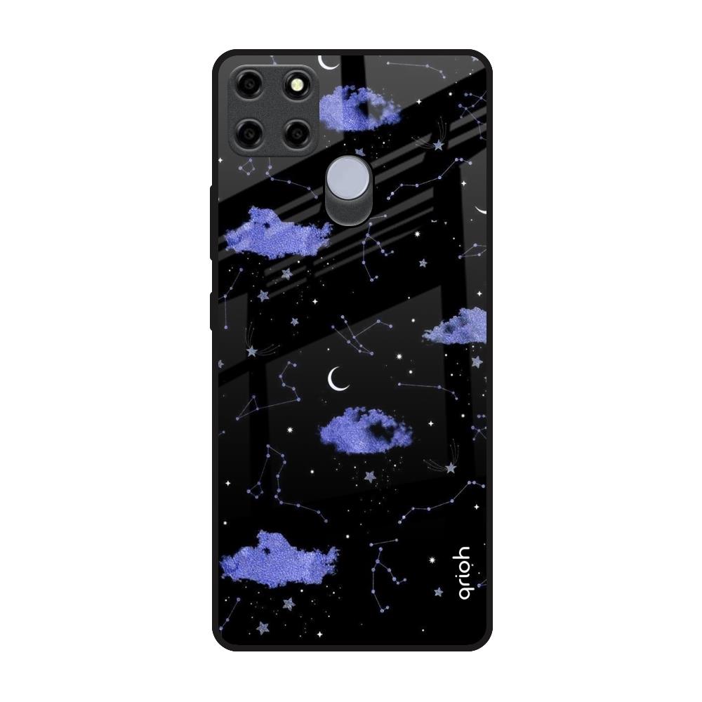 Constellations Realme C25 Glass Back Cover Online