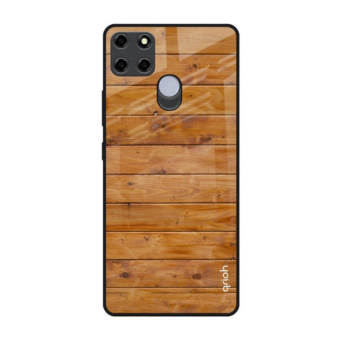 Timberwood Realme C25 Glass Back Cover Online