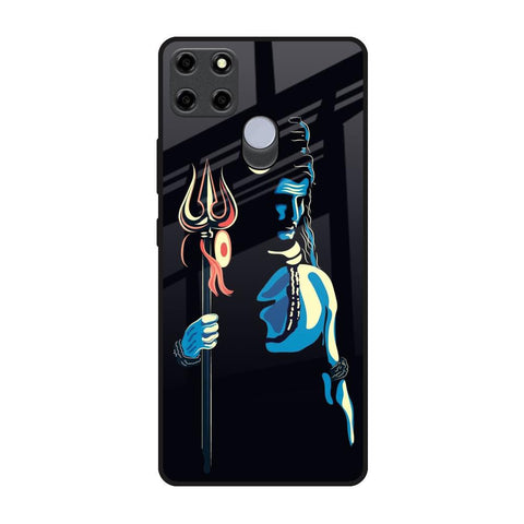 Mahakal Realme C25 Glass Back Cover Online