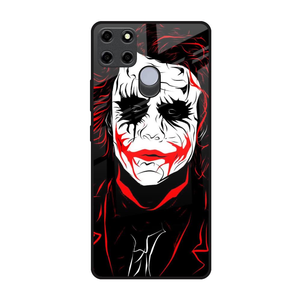 Life In Dark Realme C25 Glass Back Cover Online