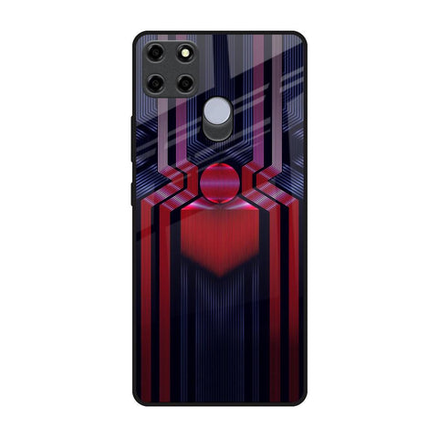 Super Art Logo Realme C25 Glass Back Cover Online