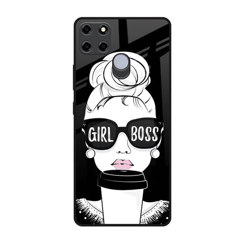 Girl Boss Realme C25 Glass Back Cover Online