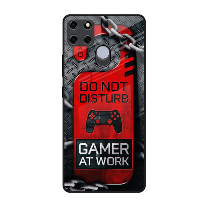 Do No Disturb Realme C25 Glass Back Cover Online