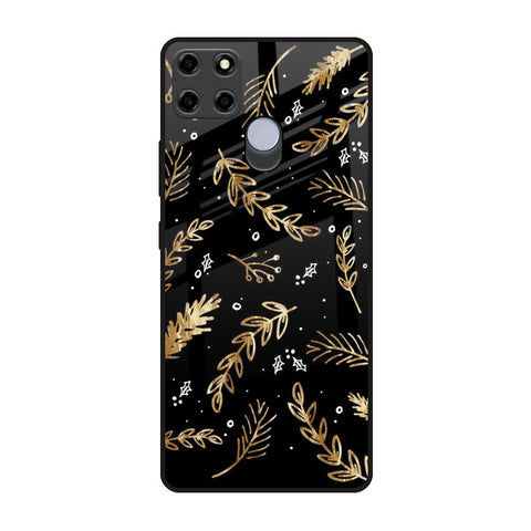 Autumn Leaves Realme C25 Glass Back Cover Online