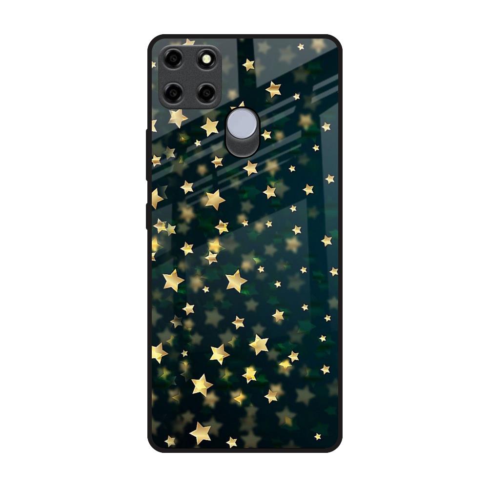 Dazzling Stars Realme C25 Glass Back Cover Online