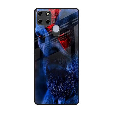 God Of War Realme C25 Glass Back Cover Online