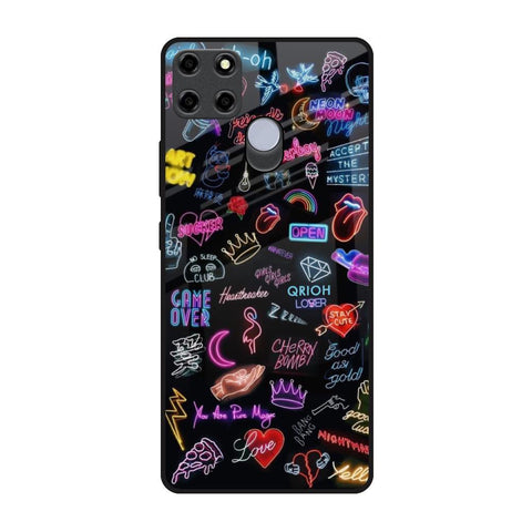 Accept The Mystery Realme C25 Glass Back Cover Online