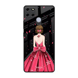 Fashion Princess Realme C25 Glass Back Cover Online