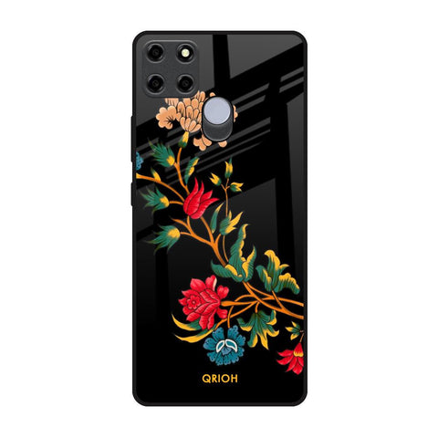 Dazzling Art Realme C25 Glass Back Cover Online