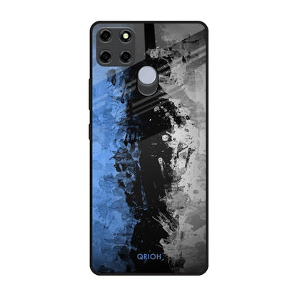 Dark Grunge Realme C25 Glass Back Cover Online