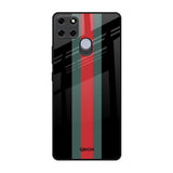 Vertical Stripes Realme C25 Glass Back Cover Online