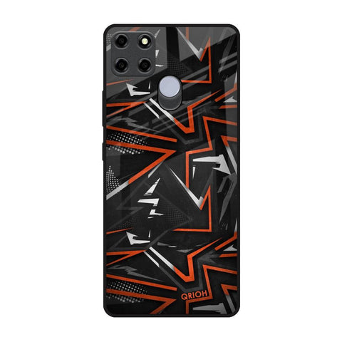 Vector Art Realme C25 Glass Back Cover Online