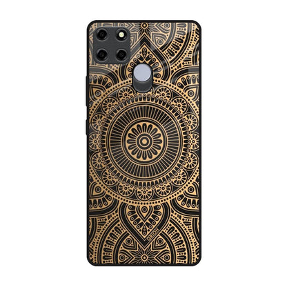 Luxury Mandala Realme C25 Glass Back Cover Online