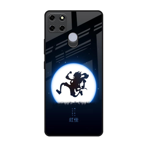 Luffy Nika Realme C25 Glass Back Cover Online