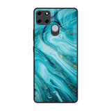 Ocean Marble Realme C25 Glass Back Cover Online