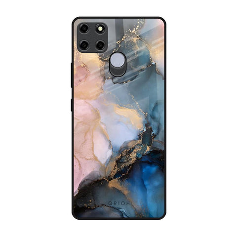 Marble Ink Abstract Realme C25 Glass Back Cover Online
