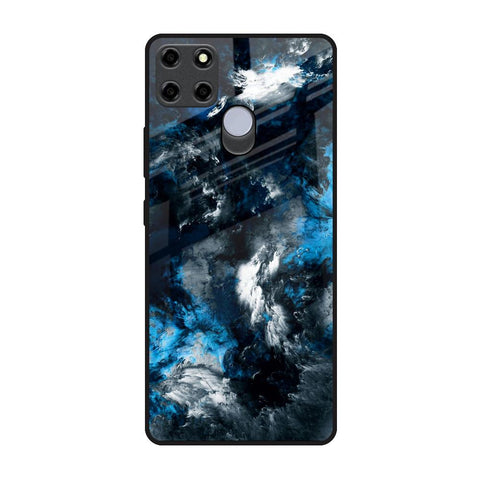 Cloudy Dust Realme C25 Glass Back Cover Online