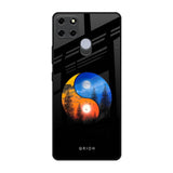 Yin Yang Balance Realme C25 Glass Back Cover Online