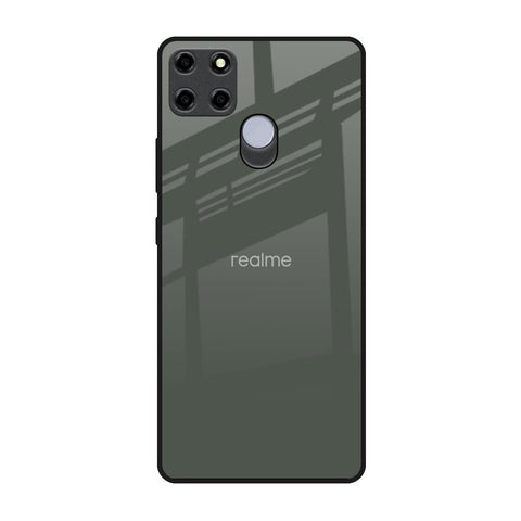 Charcoal Realme C25 Glass Back Cover Online