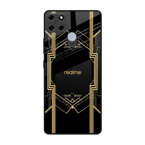 Sacred Logo Realme C25 Glass Back Cover Online