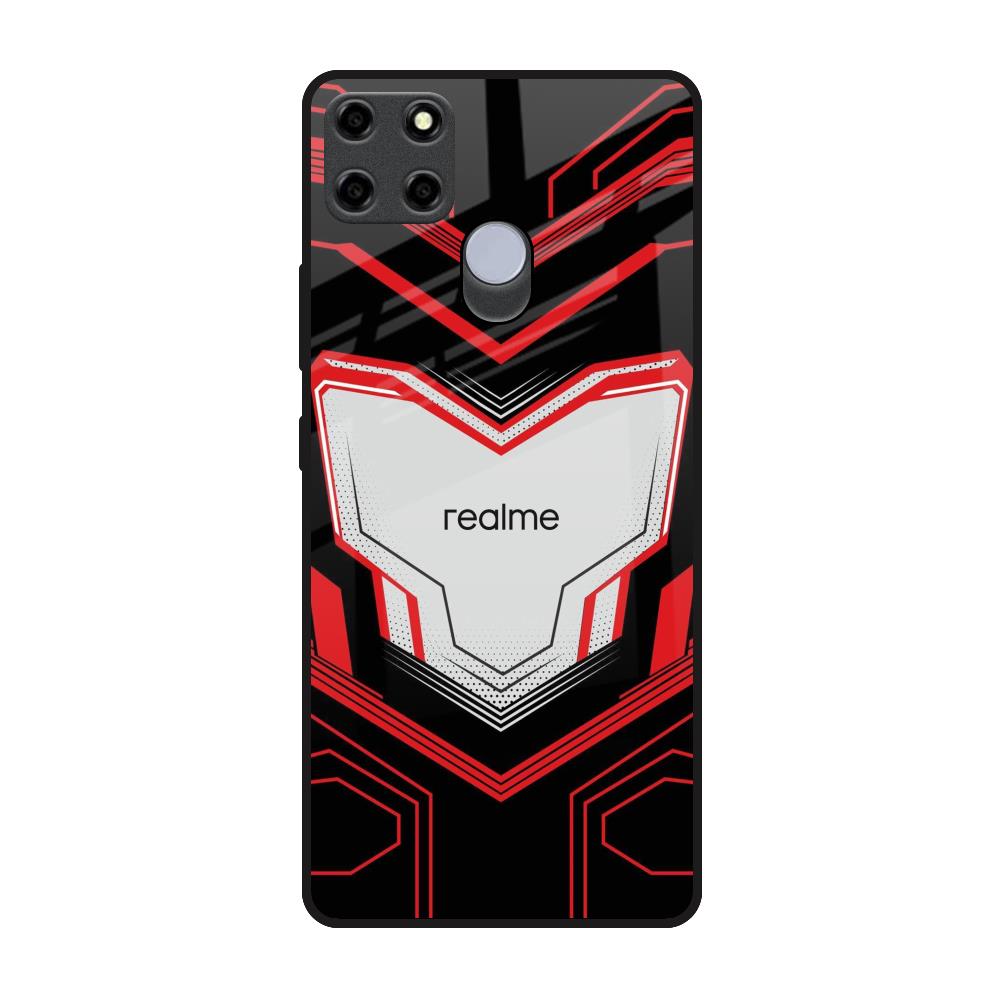 Quantum Suit Realme C25 Glass Back Cover Online