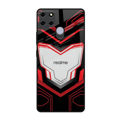 Quantum Suit Realme C25 Glass Back Cover Online