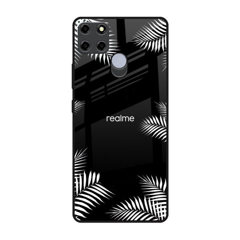 Zealand Fern Design Realme C25 Glass Back Cover Online
