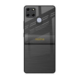 Grey Metallic Glass Realme C25 Glass Back Cover Online