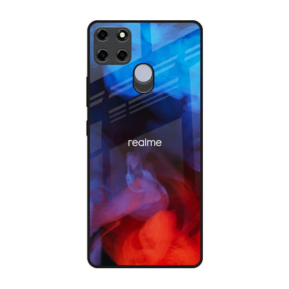 Dim Smoke Realme C25 Glass Back Cover Online
