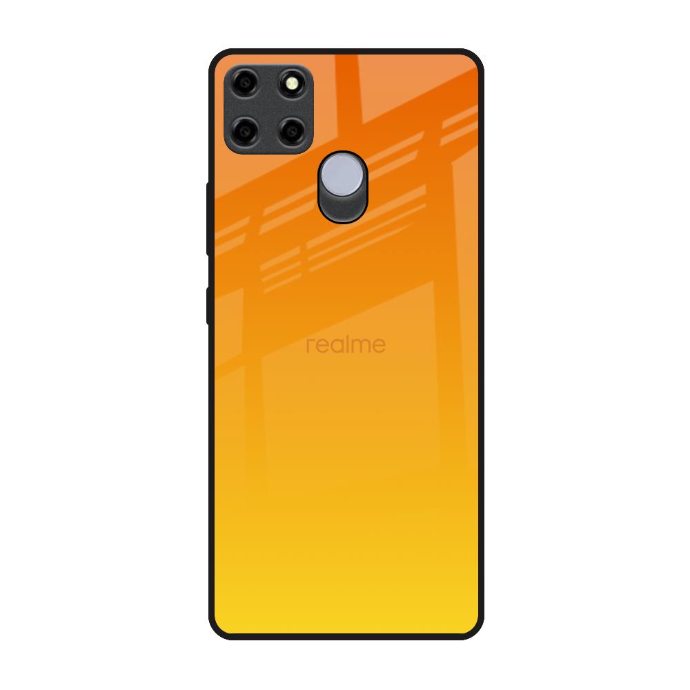 Sunset Realme C25 Glass Back Cover Online