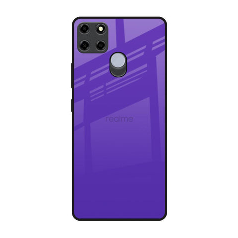 Amethyst Purple Realme C25 Glass Back Cover Online