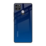 Very Blue Realme C25 Glass Back Cover Online
