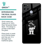Peace Out Astro Glass Case for Realme C25