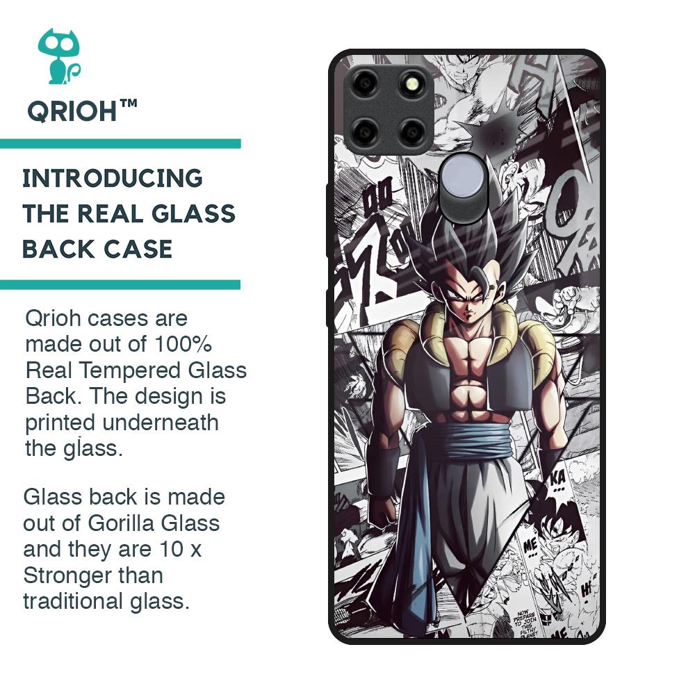 Dragon Anime Art Glass Case for Realme C25
