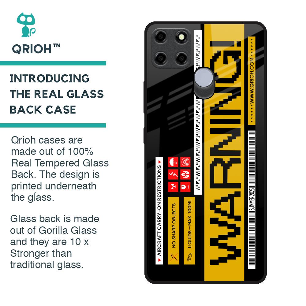 Aircraft Warning Glass Case for Realme C25