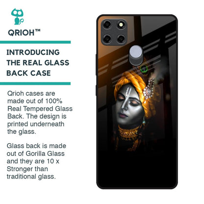 Ombre Krishna Glass Case for Realme C25