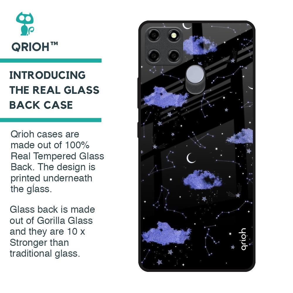 Constellations Glass Case for Realme C25